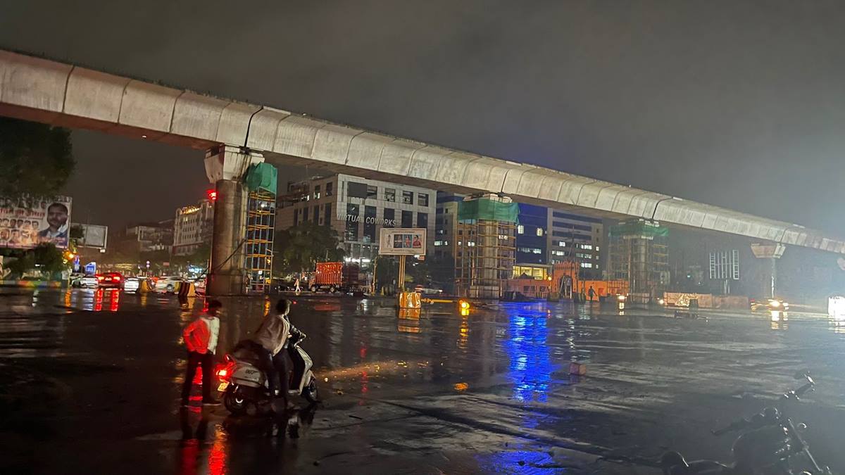 Indore Weather Update वर्षा व हवा के कारण दिनरात के तापमान में आई